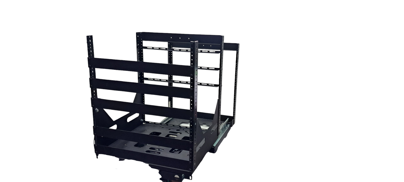 Middle Atlantic BXSRSR2TB2 2U Slide-Out Rotating Rail System, 19" Rackmount Q