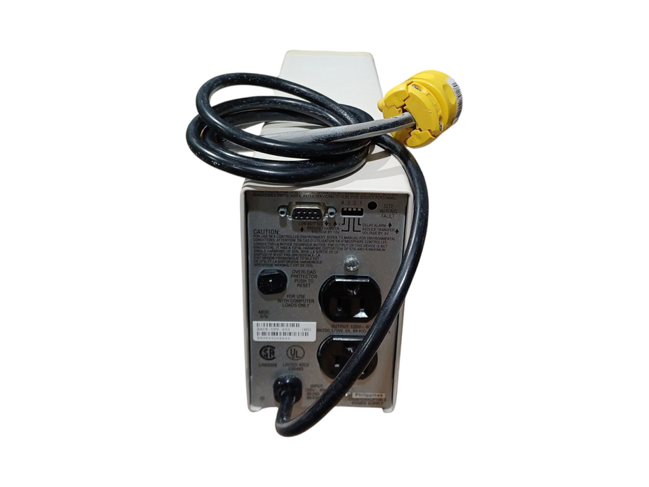 APC American Power Conversion Back-UPS 400 w/ Battery & 2 Outlets
