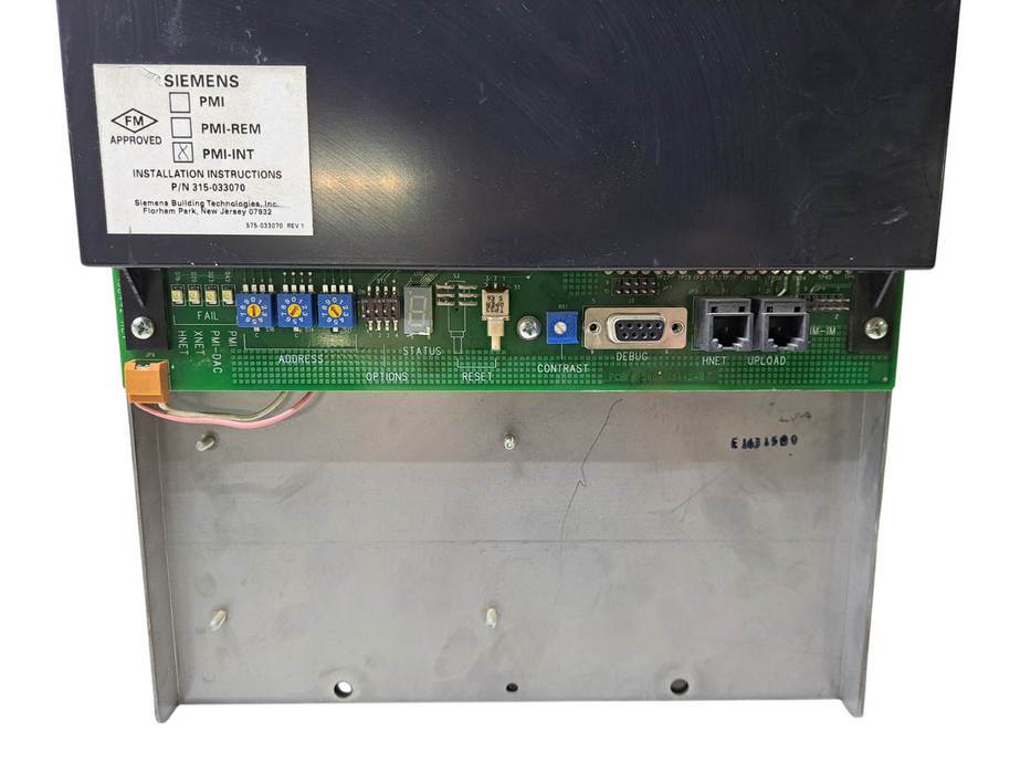 Siemens PMI - INT 315-033070 Interface Fire Alarm Panel *READ* Q)