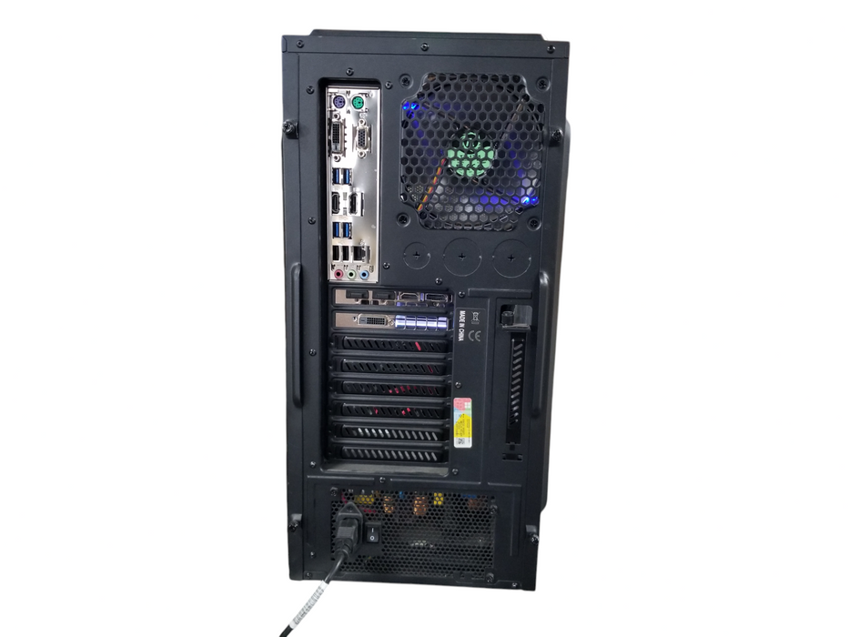 Custom PC Core i5-6600K 3.30GHz, GTX 1070, 16GB DDR4, 256GB NVMe, 550W