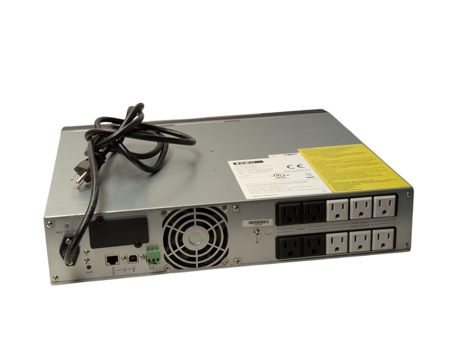 EATON 5P750RC 9210-3140-00P 750VA 2U Rackmount UPS 600 W 120V READ  -