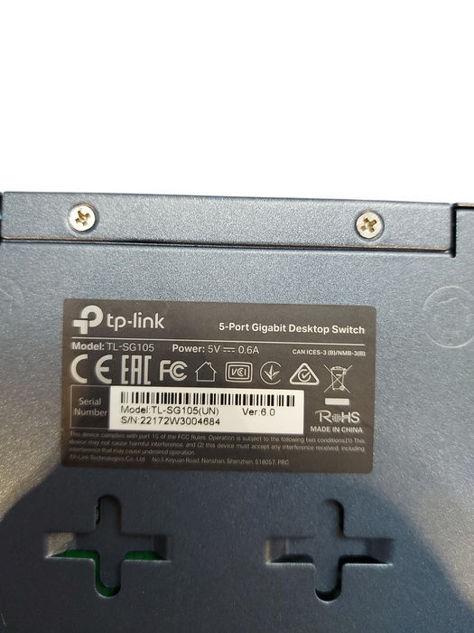 Lot 3x TP-Link TL-SG105S 5-Port Multi-Gigabit Ethernet Switch