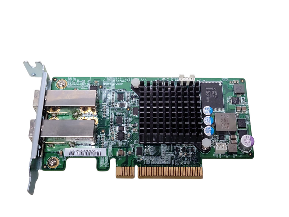 SAS-12G2E 12G SAS Dual Port Storage Expansion Card For QNAP NAS, LP Bracket _