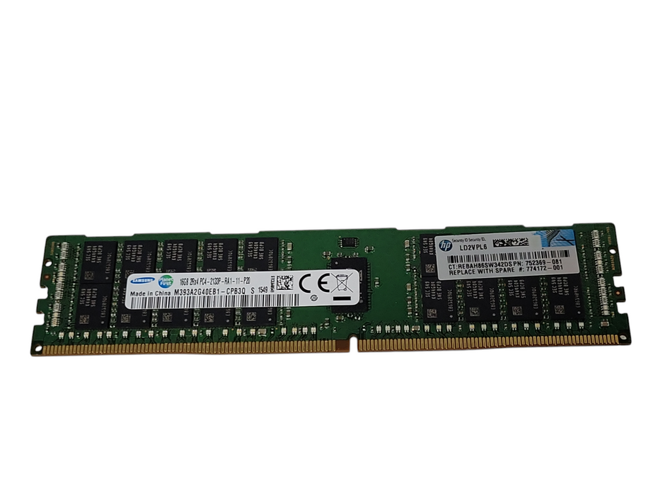 Samsung 16GB 2Rx4 PC4-2133P-R DDR4 Server RAM Memory Q_