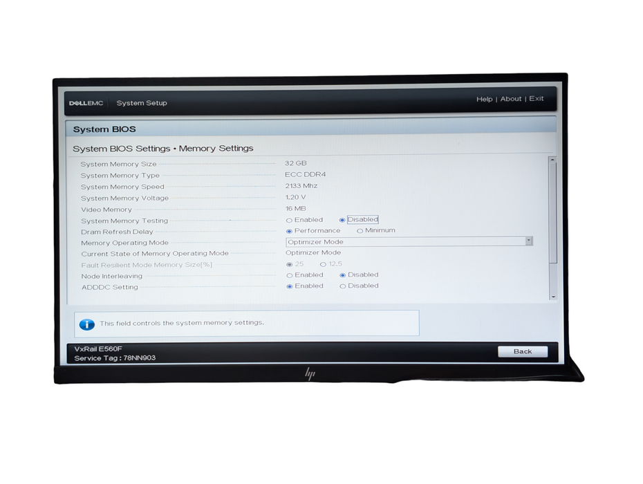 DELL VxRail E560F 2x Intel Xeon GOLD 6226 32GB RAM  -