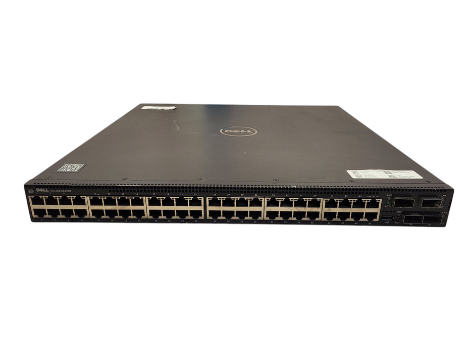 Dell Force10 S4820T 48x 10GBase-T + 4x 40GbE QSFP Network Switch w/ 1x PSU $