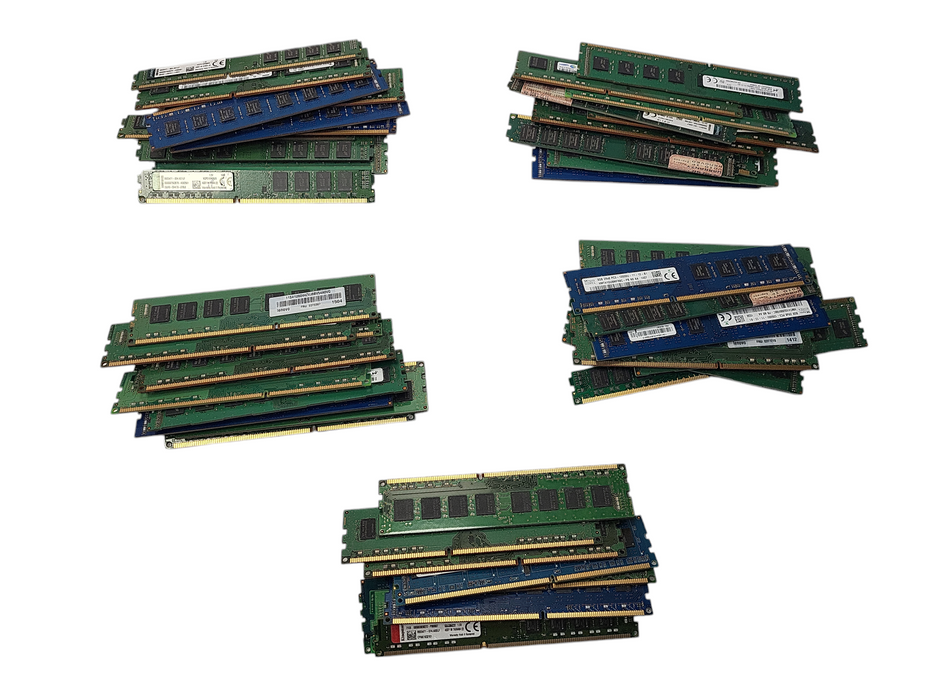 Lot of 50x Various brands 8GB PC3/PC3L Desktop RAM  Q$