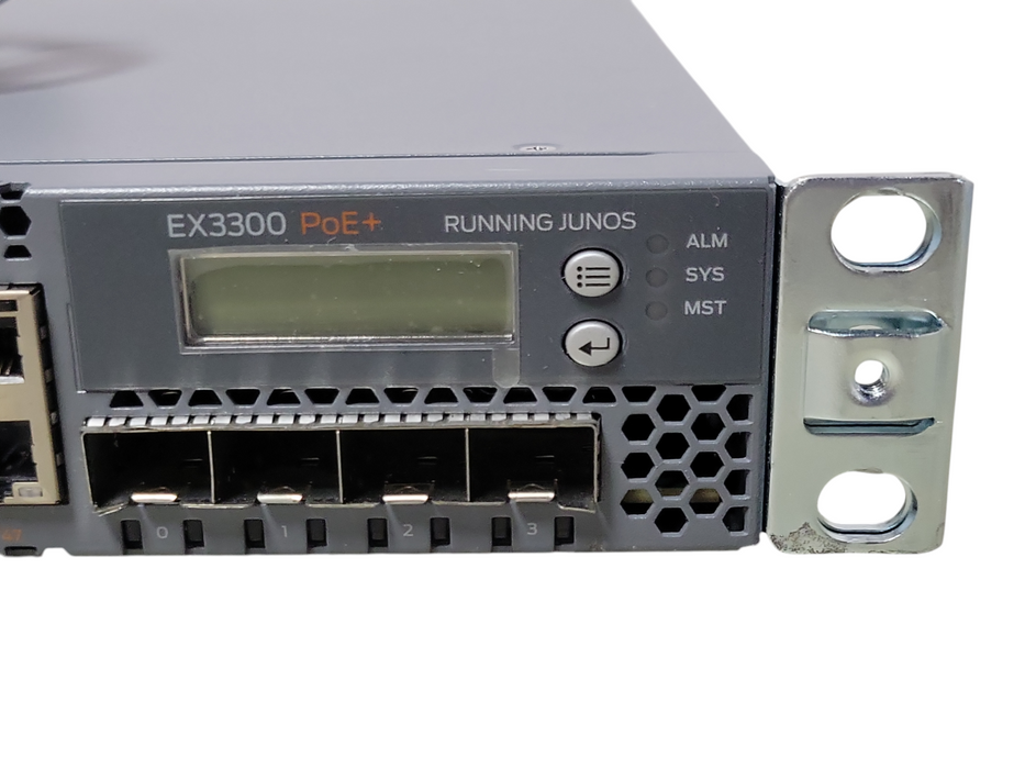 Juniper EX3300 48P EX3300-48P 48 Port PoE+ Gigabit Switch w/ Power cord _