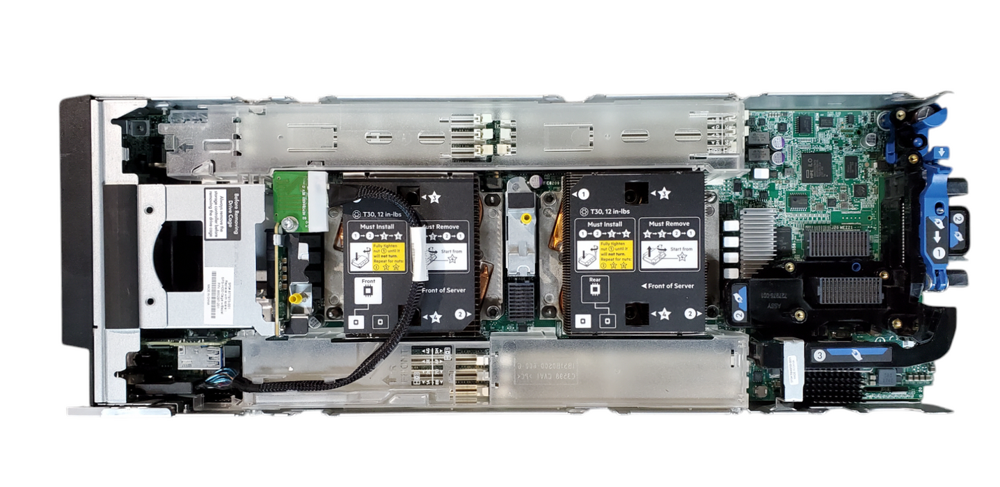 HP ProLiant BL460c Gen10 Server Blade | Barebones w/ 2x Heatsink