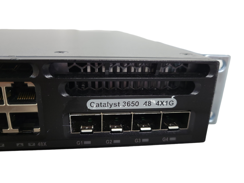 Cisco WS-C3650-48TS-L 48-Port Gigabit 4x 1G SFP Switch Single PSU w/ Ears !