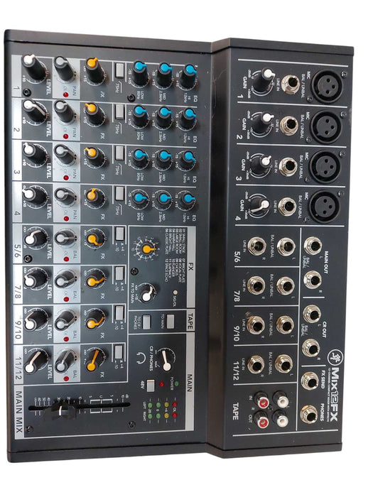 Mix12 12-Channel Compact Live Studio Mixer with Effects FX =