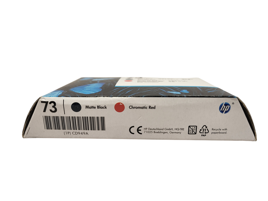 HP 73 Design Jet Matte Black & Chromatic Red (CD949A) Q$