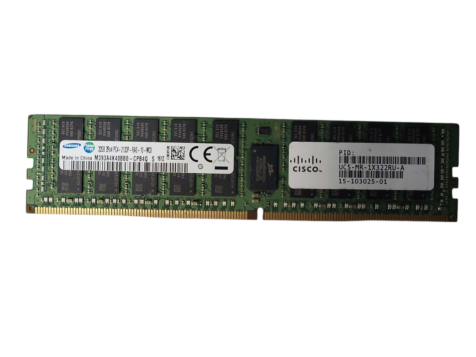 Samsung 32GB 4DRx4 PC4-2133P-LD0-10-MB1 | DDR4 Server Memory