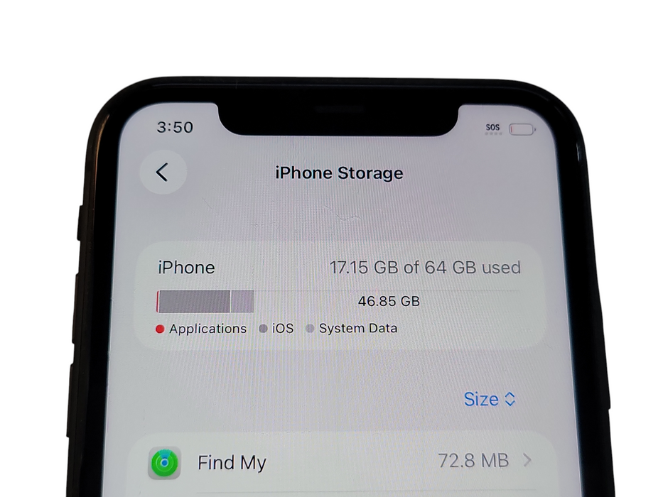 Apple iPhone 11 - 64GB - Space Gray [A2111]
