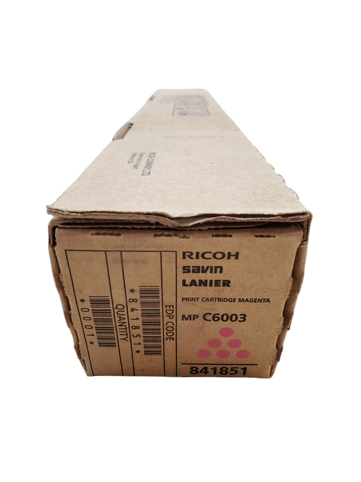 Genuine Ricoh Savin Lanier Printer Cartridge MP C6003 - Magenta - New