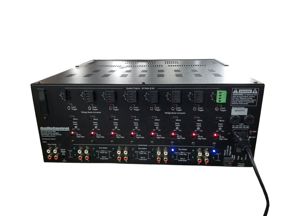 Audio Control Architect 1600 SE High Current Power Amplifier / Tested