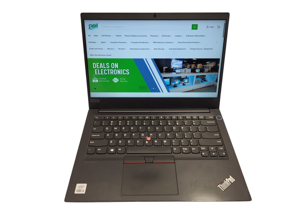 Lenovo ThinkPad E14 Core i5-10210U @ 1.6GHz 8GB RAM 256GB SSD  $ Lap200