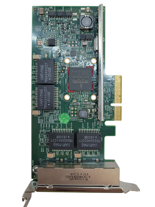 Dell Broadcom 5719 0YGCV4 0TMGR6 Quad Port 1Gb RJ45 Network Card Low Pro %