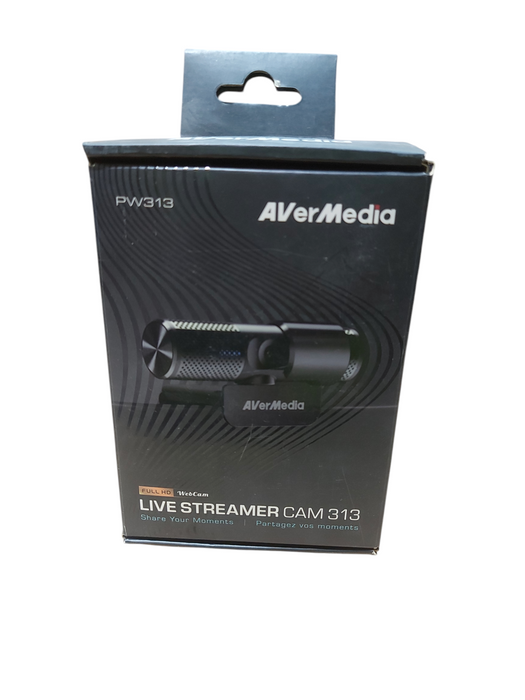 AVerMedia Live Streamer CAM PW313 Full HD 1080P Streaming Webcam