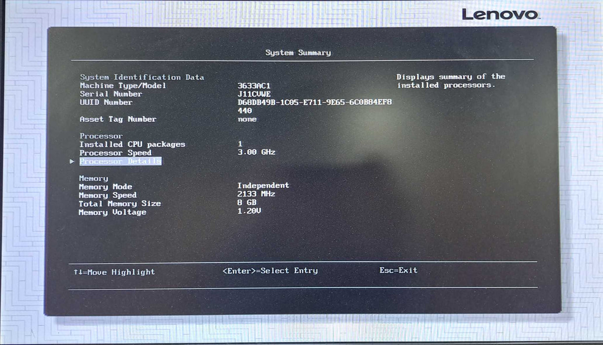 Lenovo x3250 M6 1U Server| Xeon E3-1220 v3 @3.00GHz, 8GB DDR4, 4x 3.5" Bays