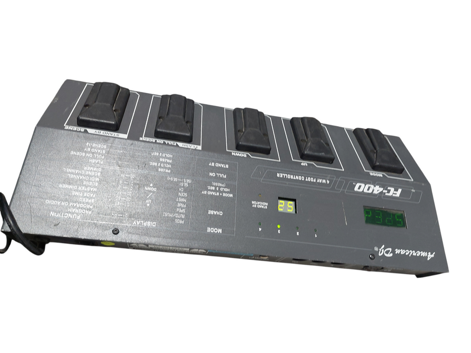 American DJ FC-400 4 Way Foot Controller for Lighting  =