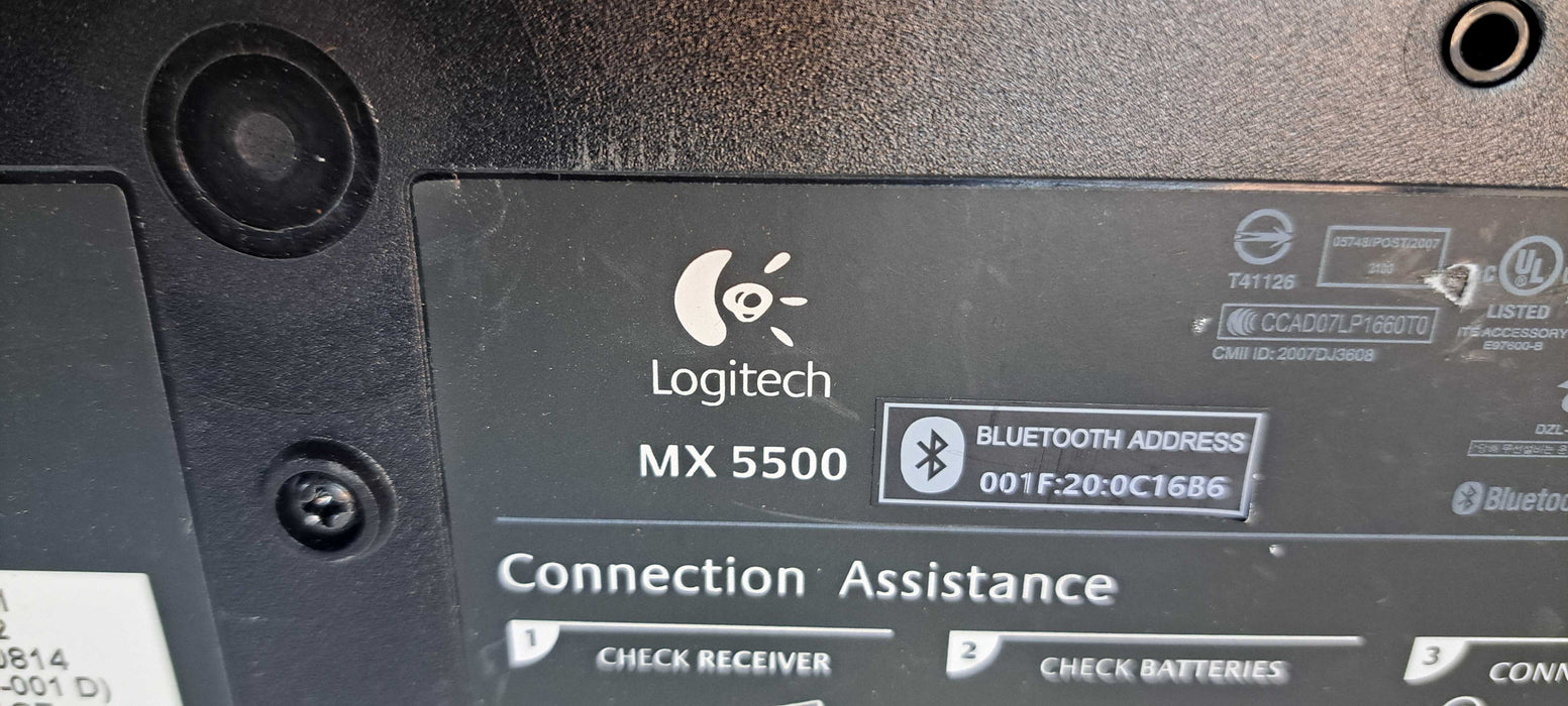Logitech MX 5500 Wireless Keyboard