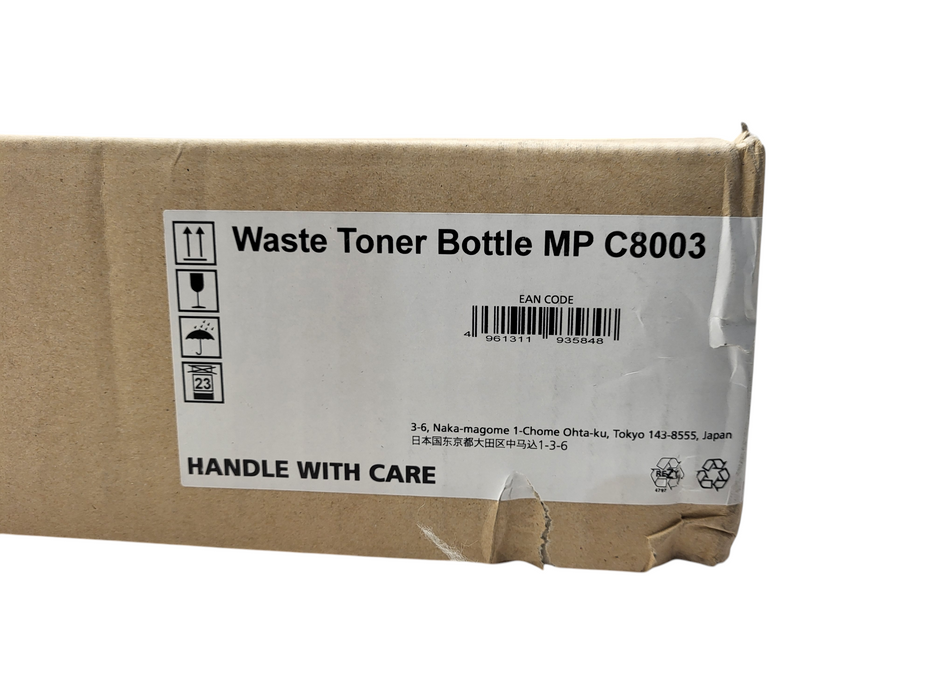 RICOH MP C8003 WASTE TONER BOTTLE - NEW SEALED Q$