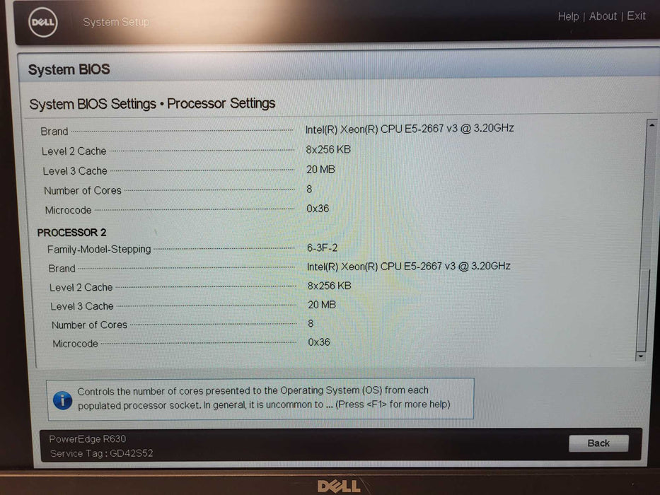 Dell PowerEdge R630 2.5" 2x E5-2667 v3 | 32GB RAM | PERC H730 Mini | SAS 2308 READ $