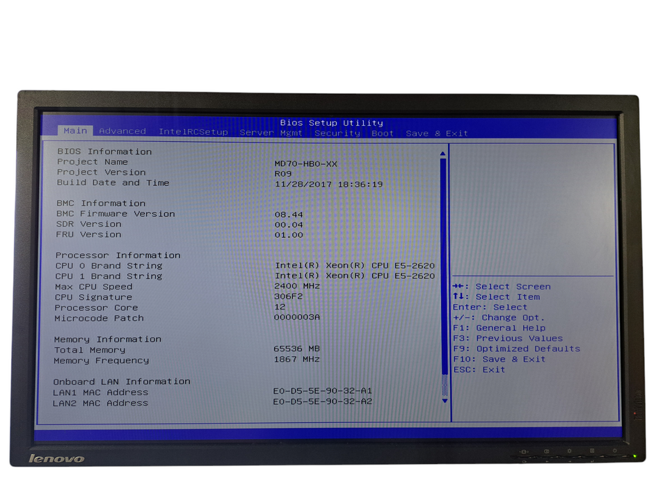 Datto Siris 3 2U 12x 3.5" | 2x Xeon E5-2620 v3 @ 2.40GHz, 64GB DDR4, 2x 800W