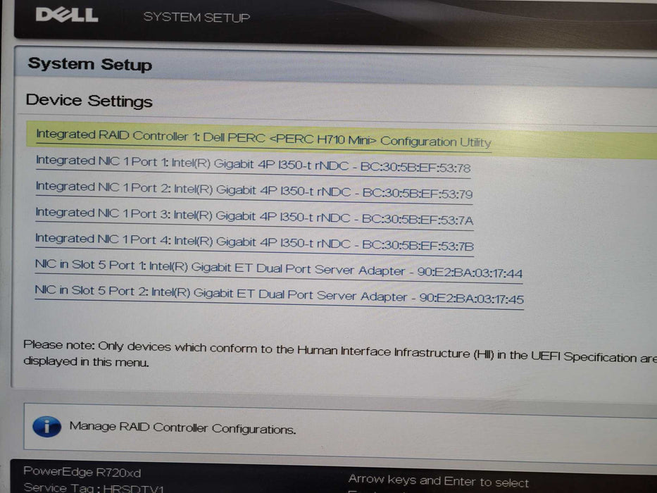 DELL R720xd 2U Intel Xeon E5-2650 @ 2.00GHz 16GB RAM H710 Mini 3.5"  !