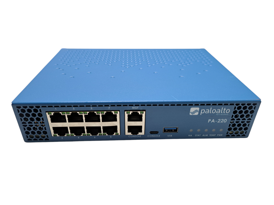 Palo Alto PA-220 Network Security Appliance Firewall | Factory Reset