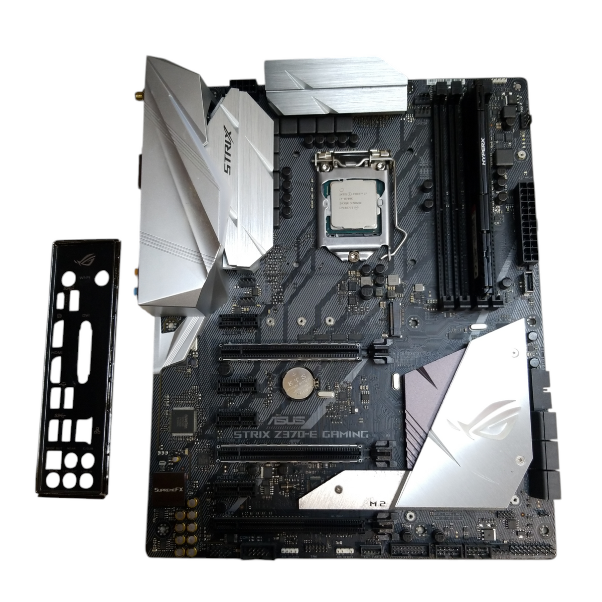 Asus ROG STRIX Z370-E Gaming Motherboard w/ Core i7-8700K CPU 8GB
