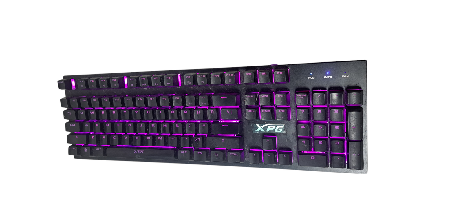 XPG INFAREX K10 RGB USB Gaming Mem-Chanical Keyboard, Black | READ