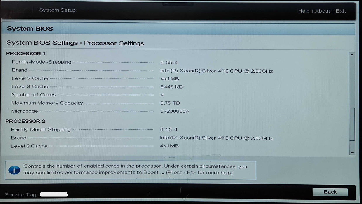 Dell OEMR R740 8x2.5", 2x Xeon Silver 4112 2.60GHz, 128GB DDR4, 5x1.8TB SAS