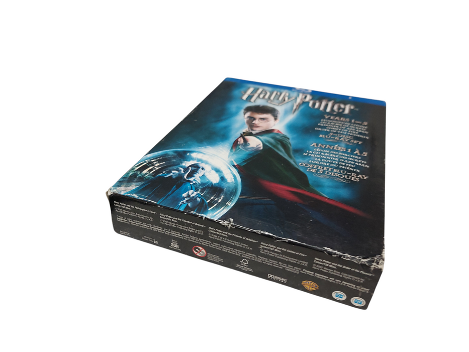 harry potter years 1-5 on bluray  =