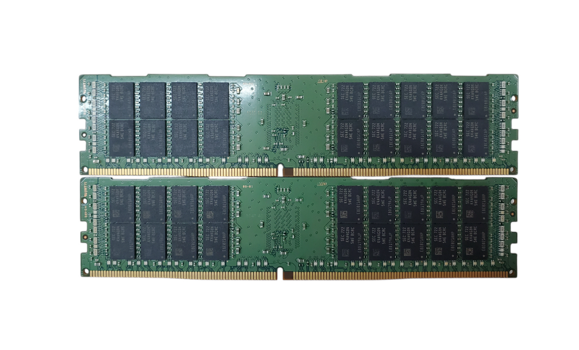 Lot 2x Samsung 16GB 2Rx4 PC3-2400T-RA1 DDR4 Server RAM