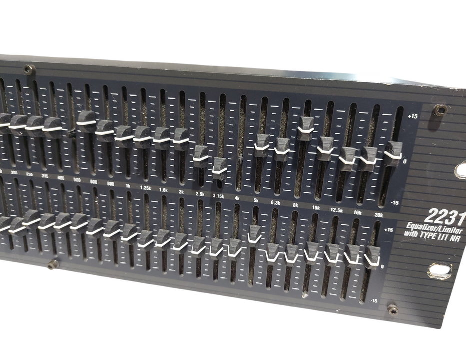 DBX Professional Products 2231 Equalizer/Limiter with Type 3 NR  =