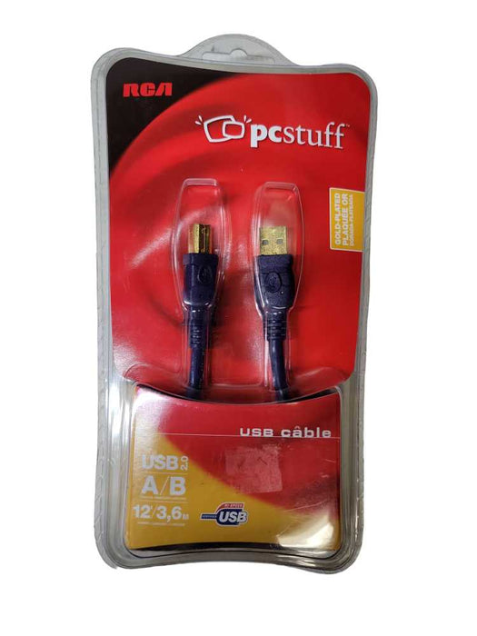 12' USB-A to USB-B Cable %