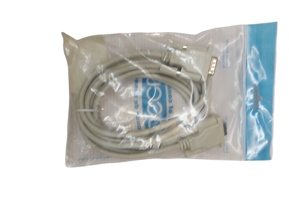 LOT 5x 10 ft DB9 Serial Extension Cable – Male to Female