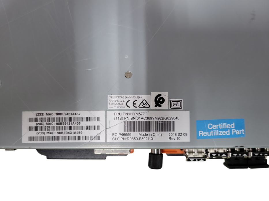 IBM 01YM577 NODE CANISTER FOR IBM V5030 Q_