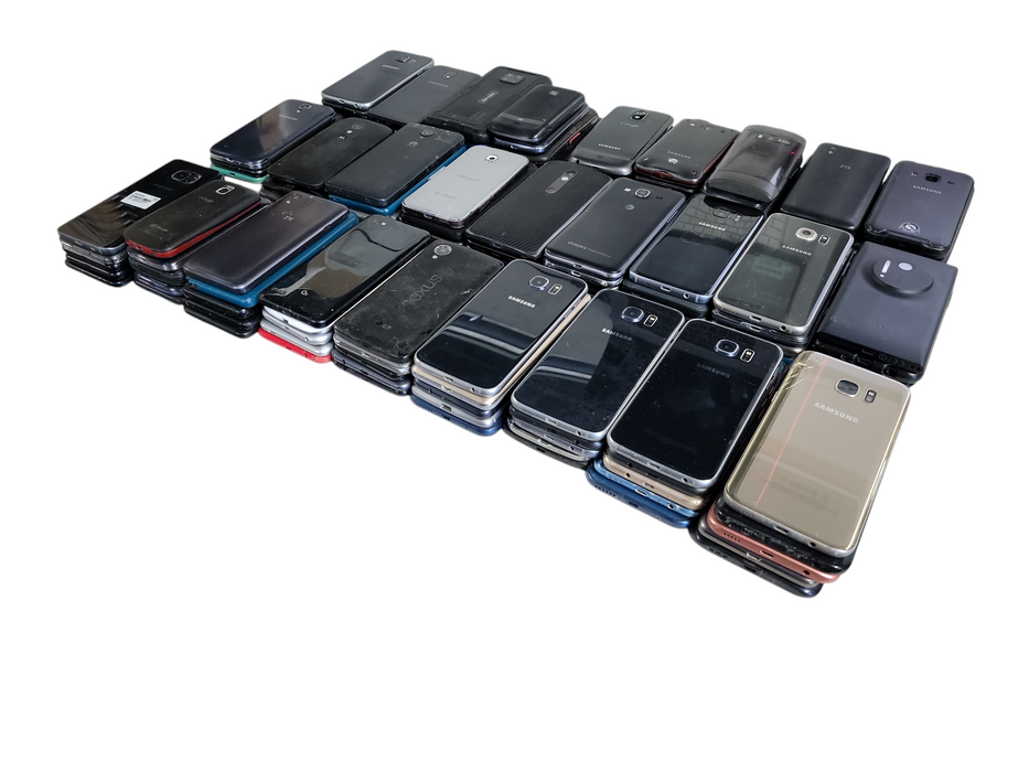 Lot of 135x Android Phones [Samsung / ZTE / Motorola | Untested] (