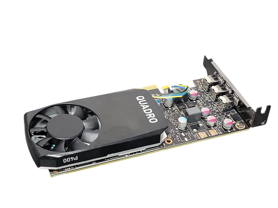 Nvidia Quadro P400 2GB GDDR5 Graphics Card 3x Mini DisplayPort LP _