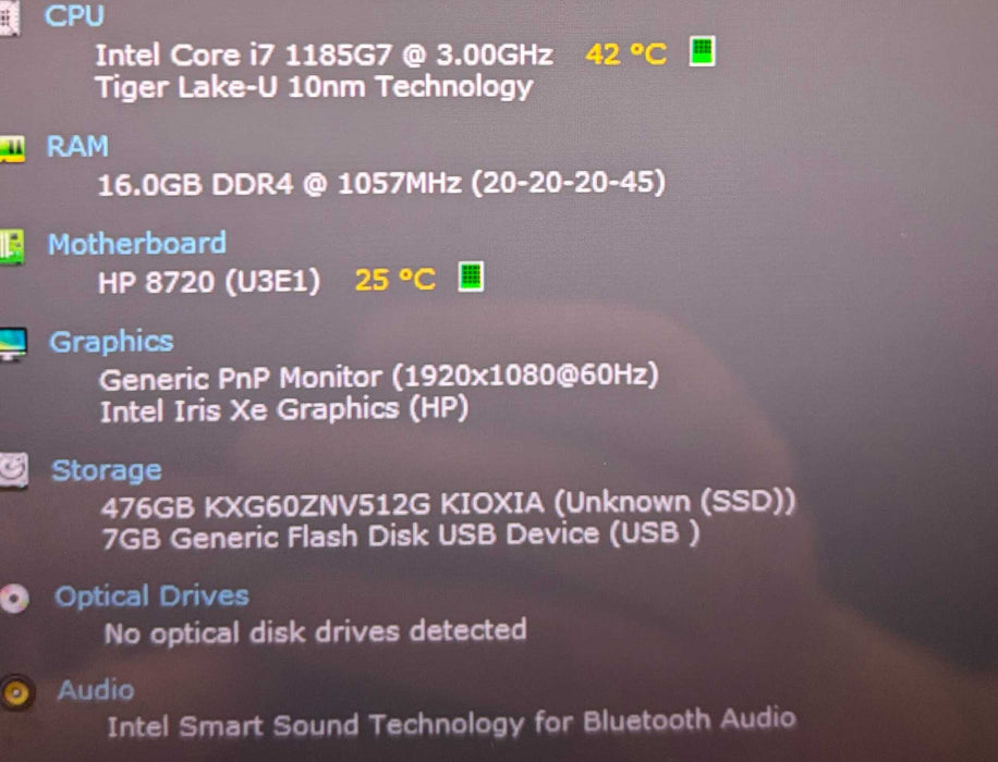 HP EliteBook  x360 1030 G8 TOUCH i7-1185G7 16GB RAM 512GB SSD  Lap200