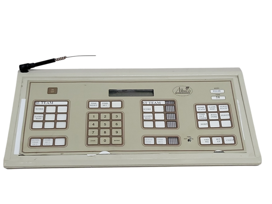 ALL American Scoreboards C5000RB Control MP-5000RB console, See Detail _