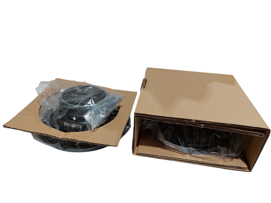 6" Chrome 2-Way 100Watts Max 4OHMS 50Wat Audio Research AR-601CXP Speakers  =