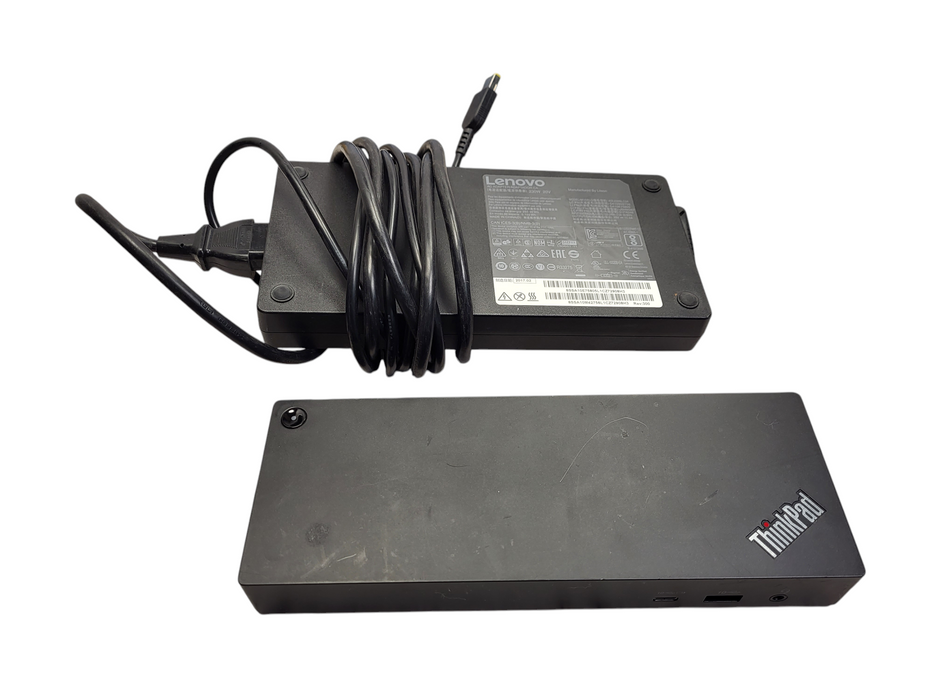 Lenovo ThinkPad Universal Thunderbolt 4 Dock 40B0 w/ 230W AC $