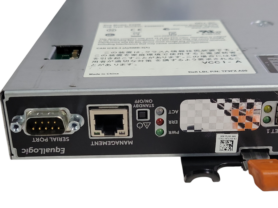 Dell EqualLogic 0DCY2N Type 15 Controller Module PS6210 PS6210E PS6210XV Q_