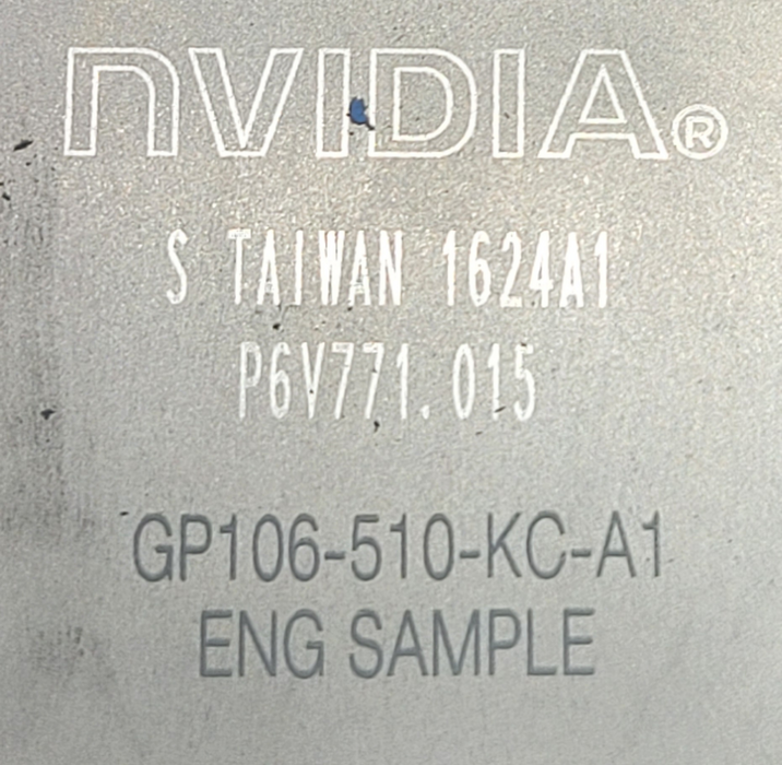 Nvidia Tesla GP106 (GP106-505-KC-A1) MXM 3.0 4GB GDDR5 (ES) %