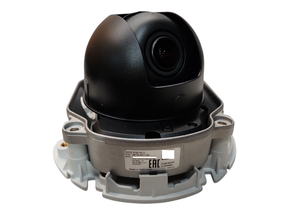 Axis P3215-V Day/Night 2-Megapixel IP Network Dome Cameras w/ Dome cover