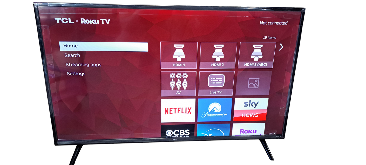 TCL 40" Class 3-Series FHD LED Smart Roku TV
